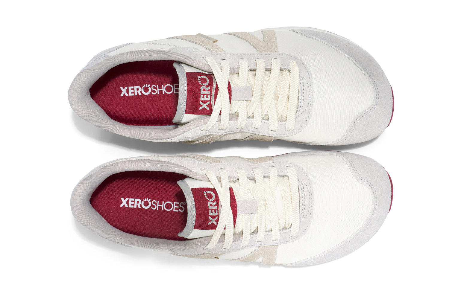 Xero Shoes Wynn Tan Pink – retroinspirerad barfotasko i beige och rosa toner med bred tåbox, noll drop och flexibel sula för naturlig komfort i vardagen.