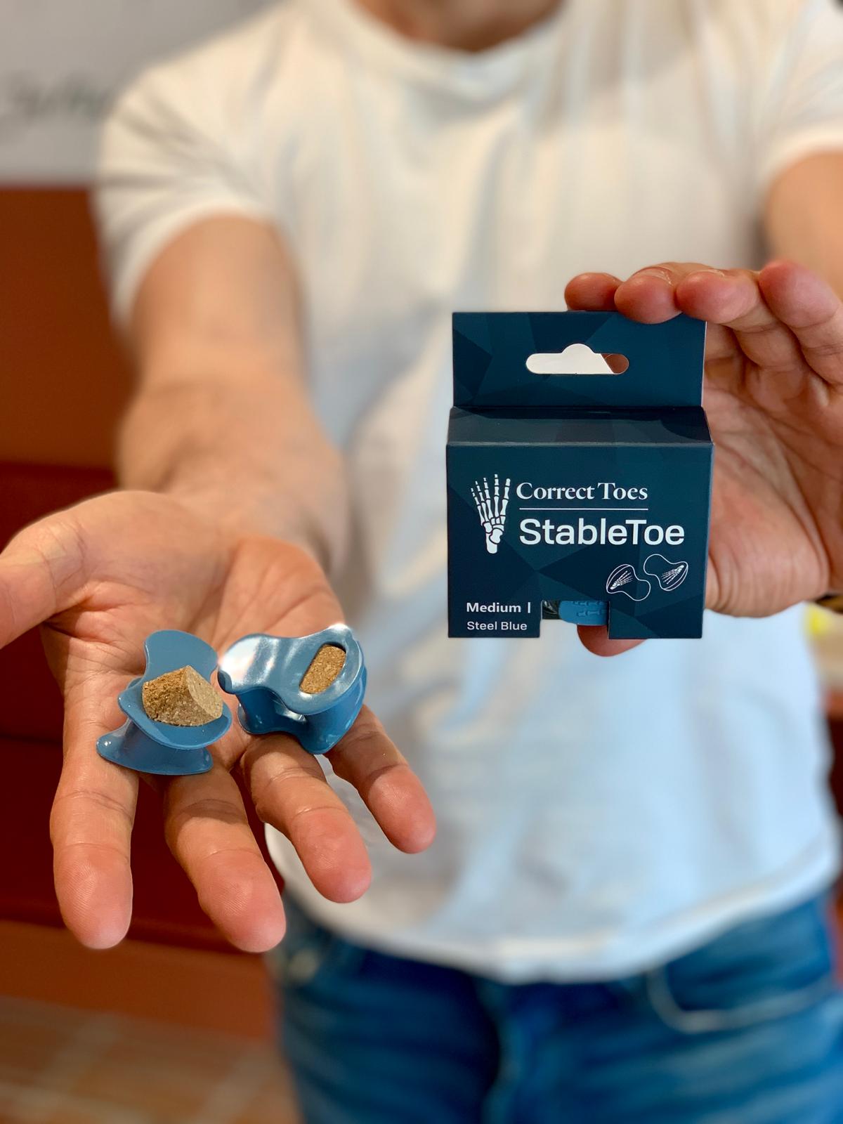 Correct Toe Correct Toes Stabletoe Blå