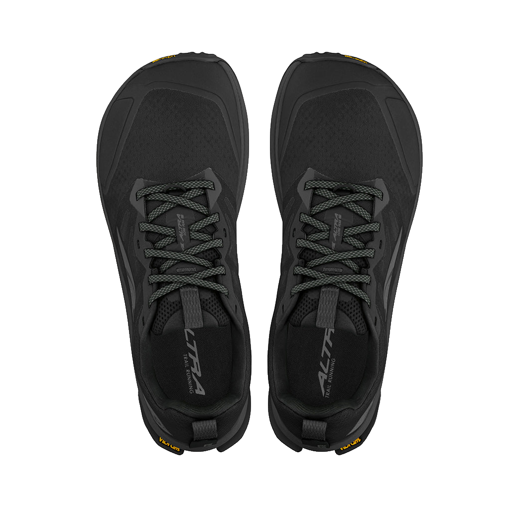 Altra Lone Peak 9+ Dam Black trailsko, bakifrån