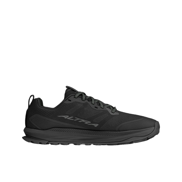 Altra Lone Peak 9+ Dam Black trailsko, sedd från sidan