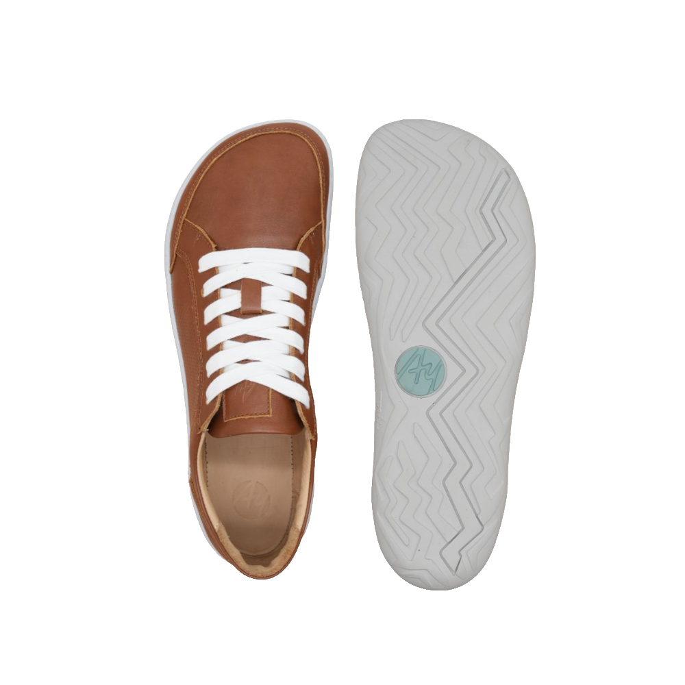 Aylla Ari Herr Brown sneaker, ovanifrån