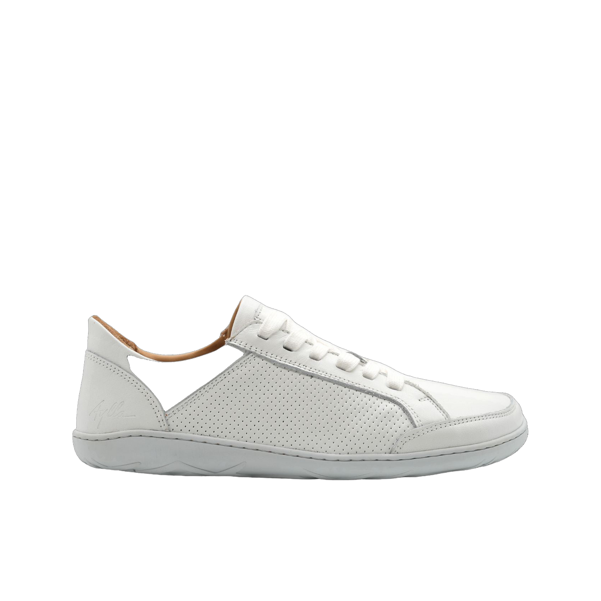 Aylla Ari Herr White sneaker, sedd från sidan