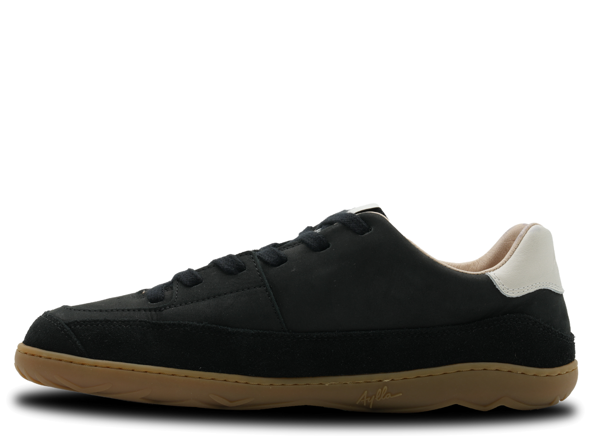 Aylla Ruraq Herr Black – svart barfotasneaker, innersida