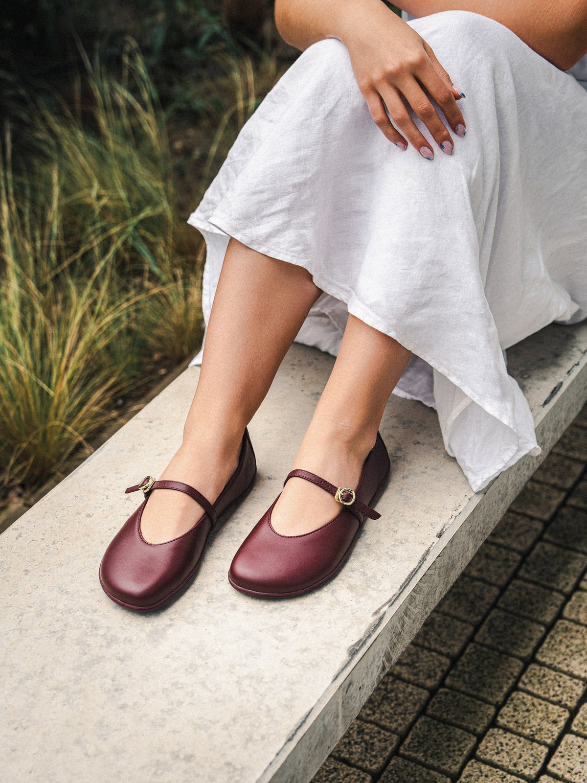 Be Lenka Amalea Dam Burgundy – på fot