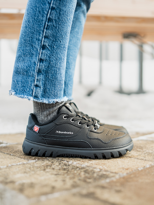 Zing Frost Barefoot Sneakers Barebarics Svart