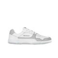 Barebarics Zing Läder Unisex Vit/Grå sneaker, sedd från sidan