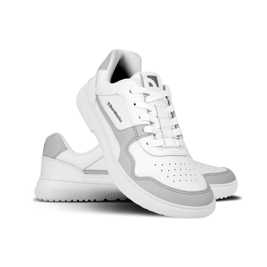 Barebarics Zing Läder Unisex Vit/Grå