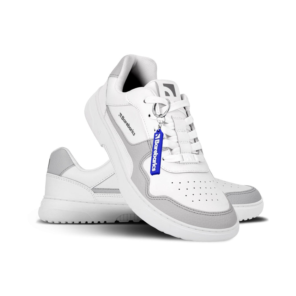 Barebarics Zing Läder Unisex Vit/Grå