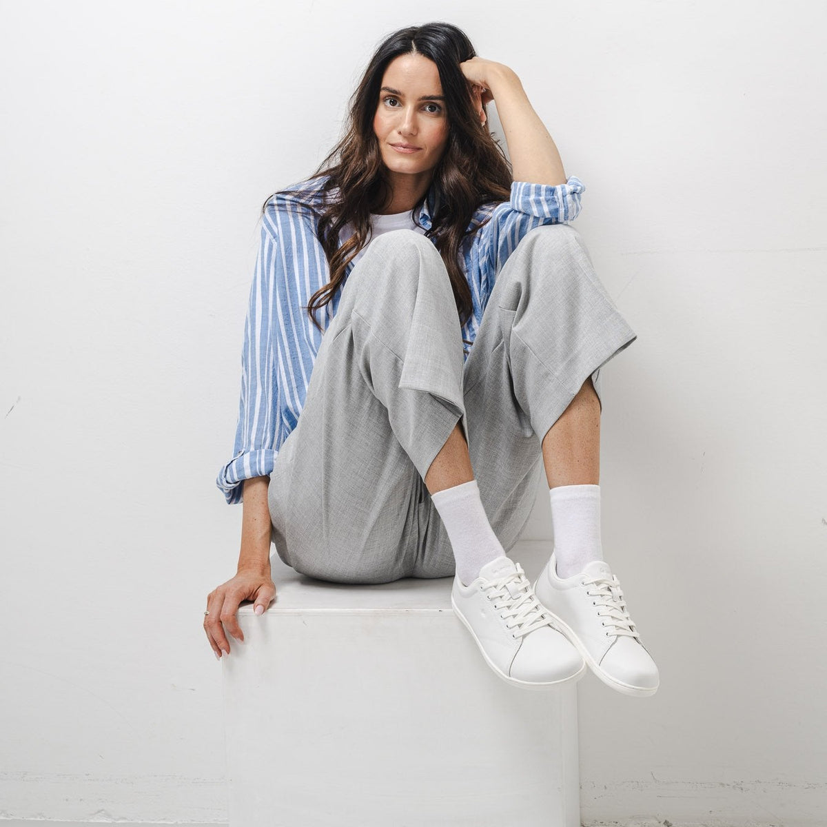 Core Barfotasneaker Belenka Vit