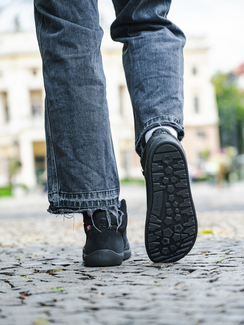 Be Lenka Arctic Edge Black – ThermoGrip Neo-sulan underifrån
