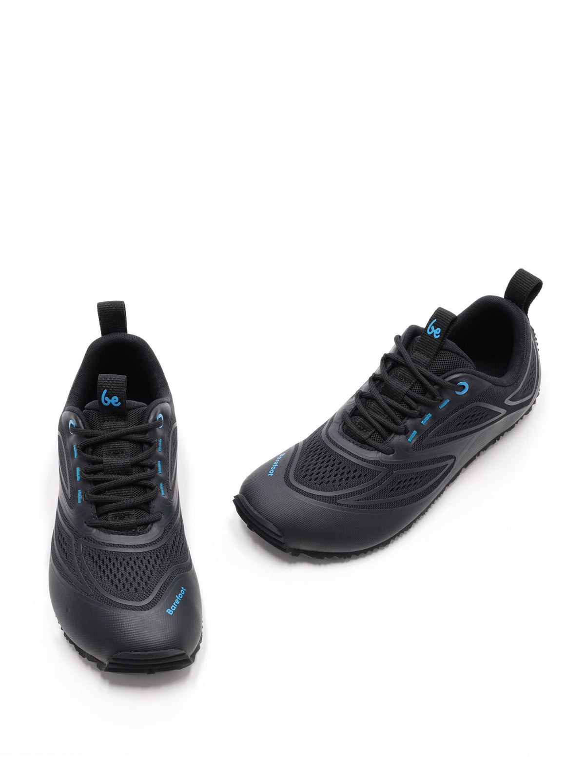 Be Lenka Trailtech Black & Blue – barfotasko bakifrån