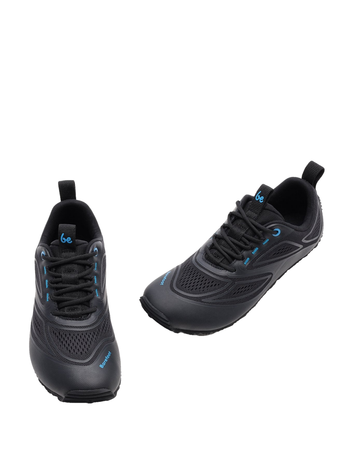 Be Lenka Trailtech Black & Blue – barfotasko bakifrån