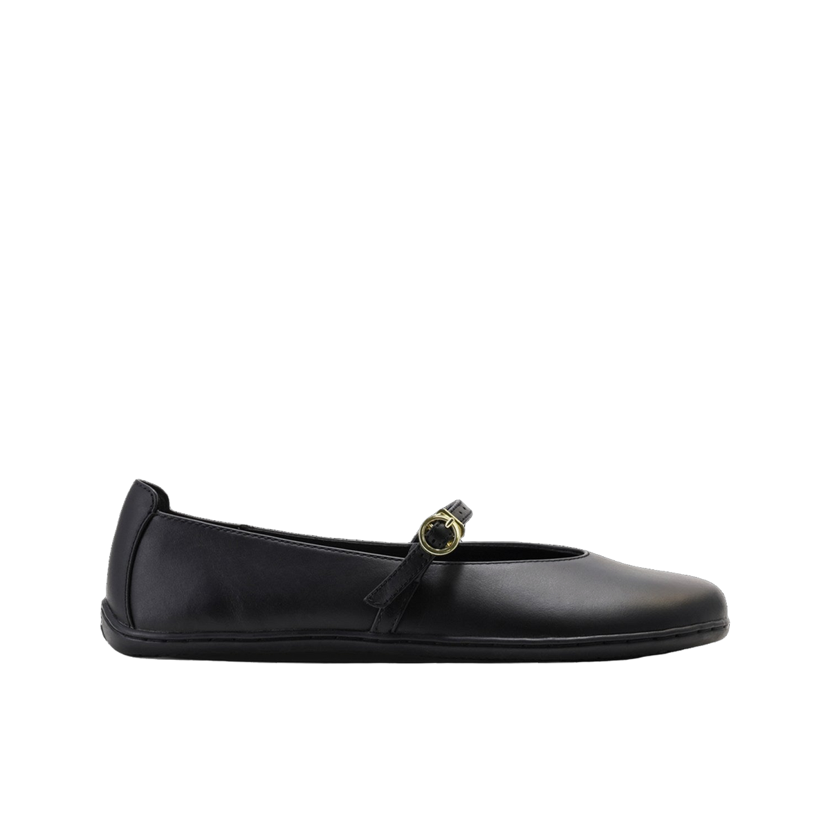 Be Lenka Amalea Dam Black – barfota Mary Jane-ballerina i svart, sidovy