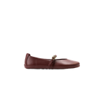 Be Lenka Amalea Dam Burgundy – barfota Mary Jane-ballerina i vinrött, sidovy
