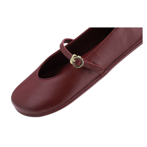 Be Lenka Amalea Dam Burgundy – detaljvy med spänne
