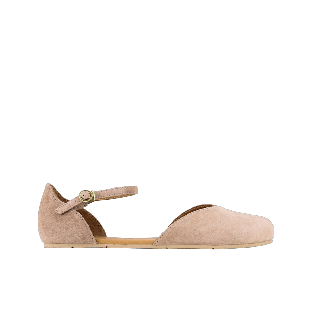 Be Lenka Lilea barfotaballerina i cream, d'Orsay-modell