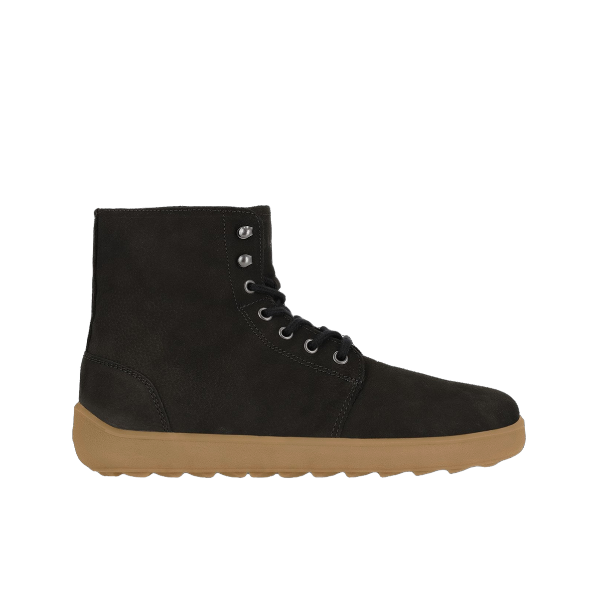 Be Lenka Winter 3.0 Dam Matt Black – varmfodrad barfota-vinterkänga, sidovy