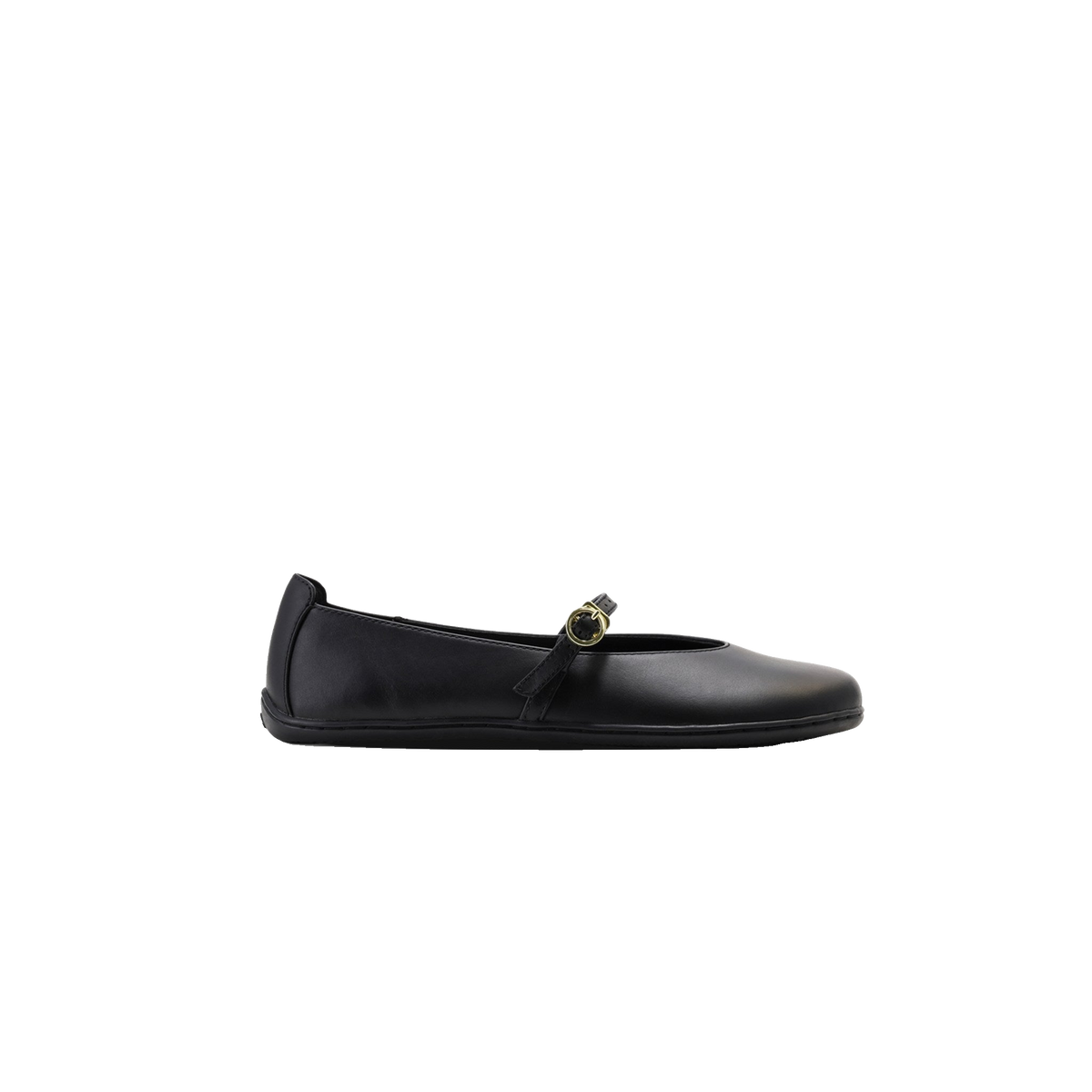 Be Lenka Amalea Dam Black – barfota Mary Jane-ballerina i svart, sidovy