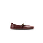 Be Lenka Amalea Burgundy – barfota Mary Jane-ballerina i vinrött, sidovy