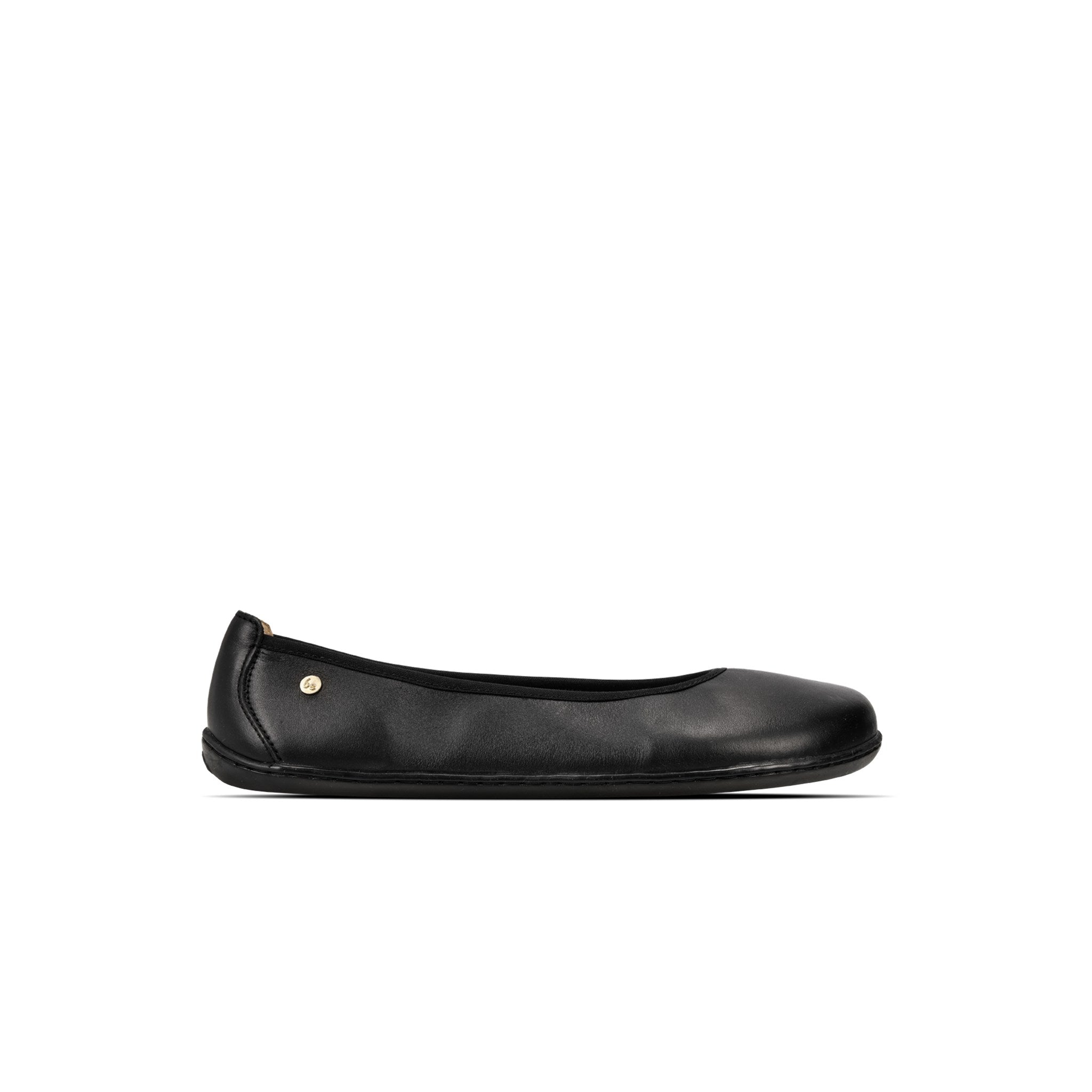 Be Lenka Sophelia Black – elegant barfota-ballerina i svart, sidovy
