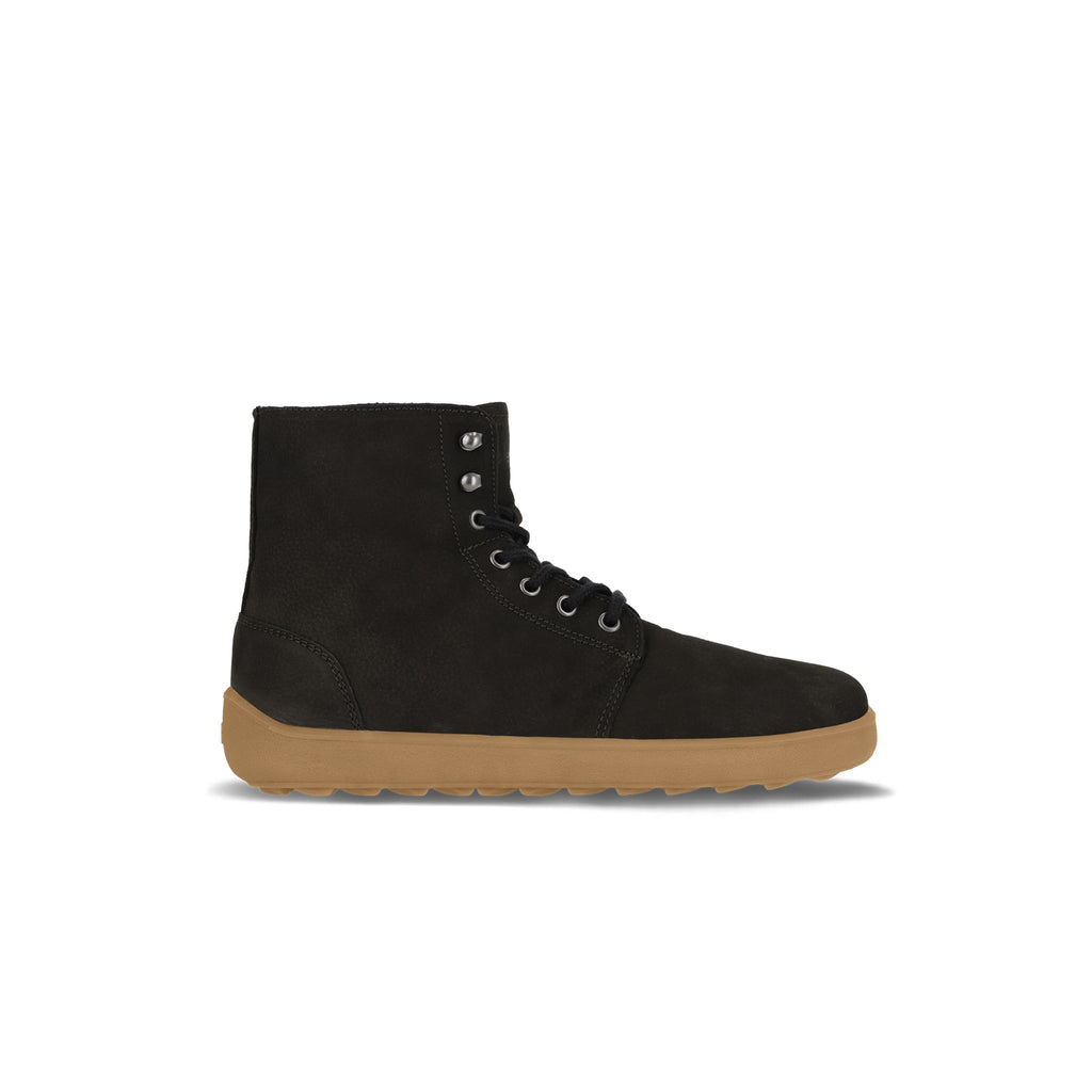 Be Lenka Winter 3.0 Matt Black – varmfodrad barfota-vinterkänga, sidovy