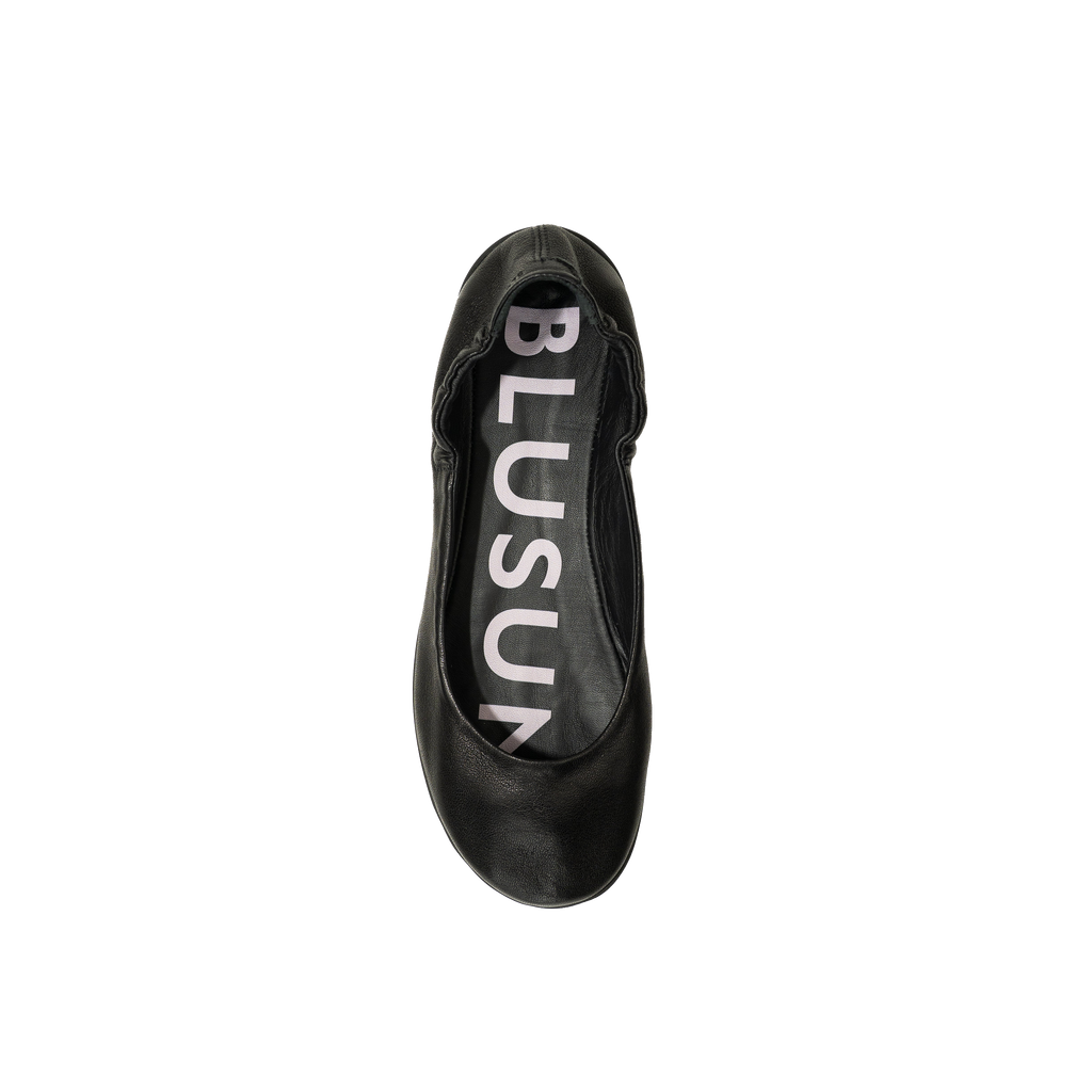 Blusun Shoes Blsn-010 Dam Black ballerina, sulan underifrån