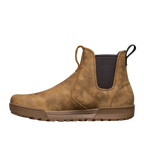 Lems Shoes Chelsea Tuff Unisex Rustic chelseaboots, närbild på tåboxen