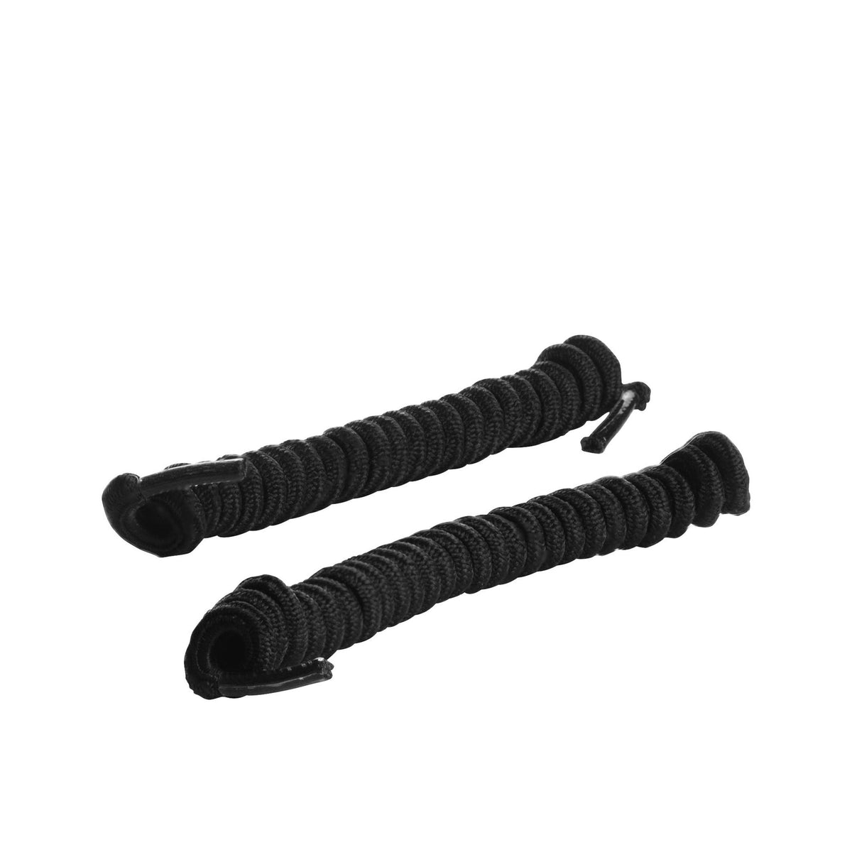 Springyard Elastic Curly 5.0 svarta elastiska skosnören