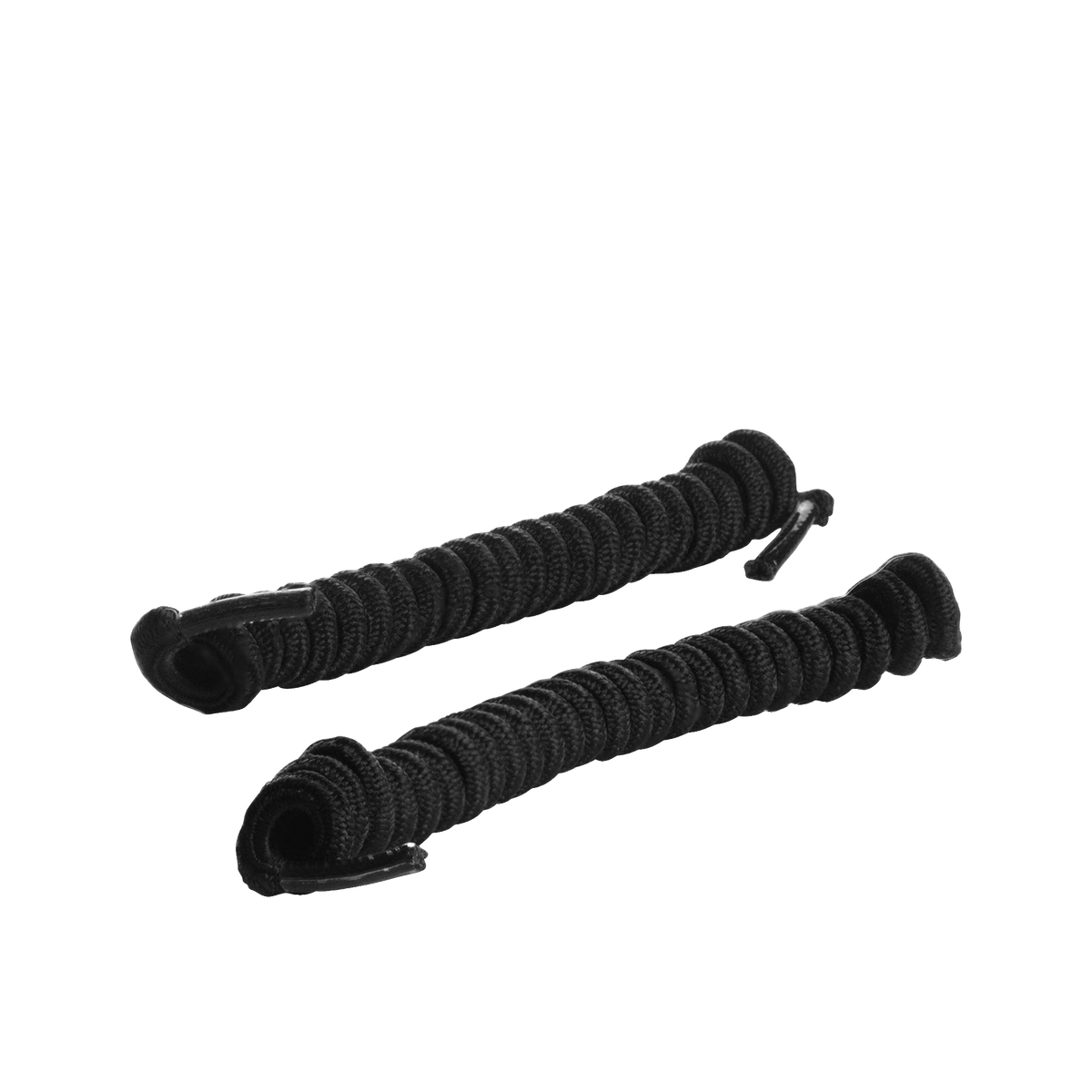 Springyard Elastic Curly 5.0 svarta elastiska skosnören