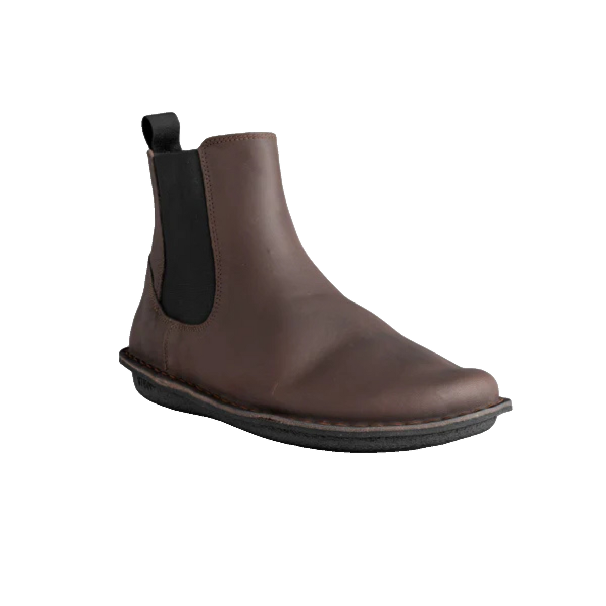 Vibae Helsinki Unisex Mörkbrun chelseaboots, sulan underifrån