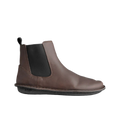 Vibae Helsinki Unisex Mörkbrun chelseaboots, sedd från sidan