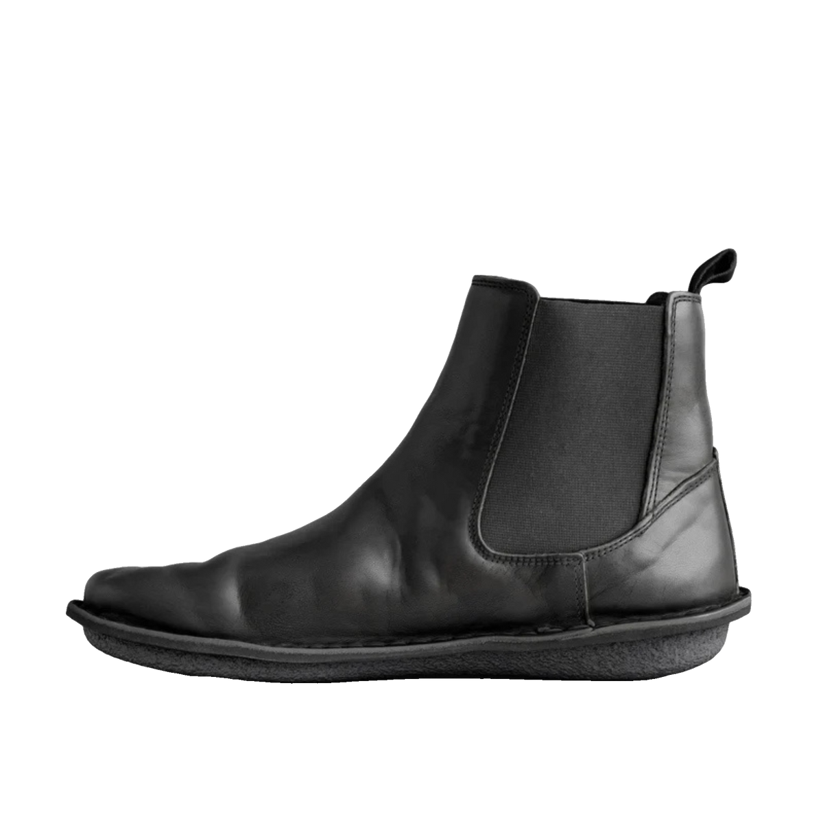 Vibae Helsinki Unisex Svart chelseaboots, detaljbild
