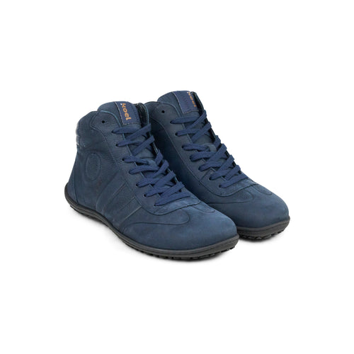 Koel IZO Leather Navy – detaljvy