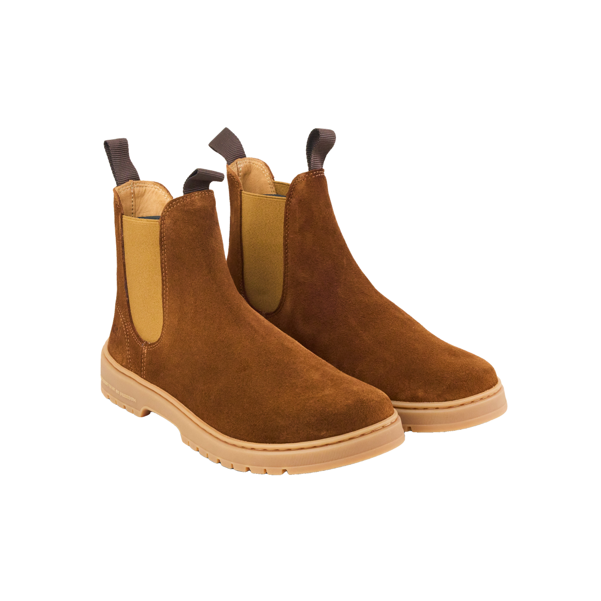 Koel Gavien Suede Dam Cognac – detaljvy