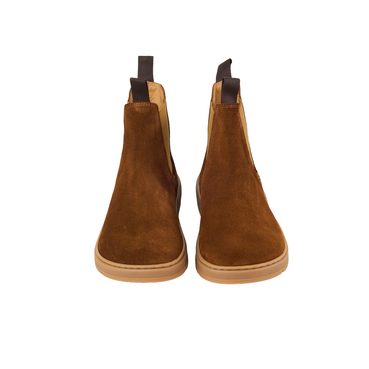 Koel Gavien Suede Dam Cognac – vy snett framifrån