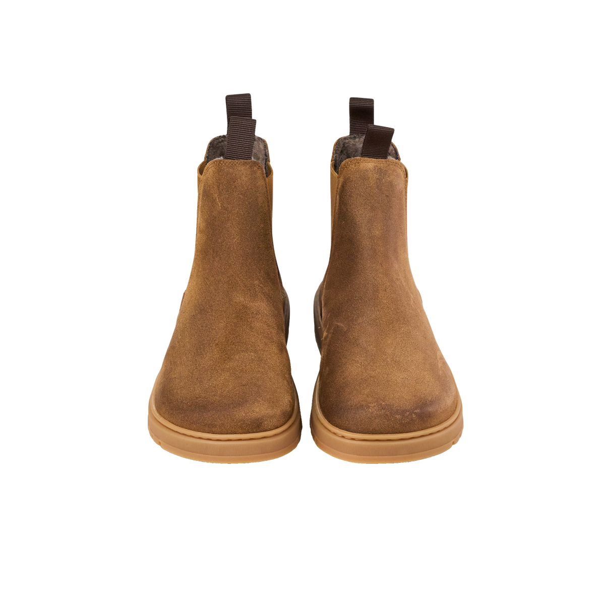 Koel Gavien Suede Felt Dam Cognac – vy snett framifrån