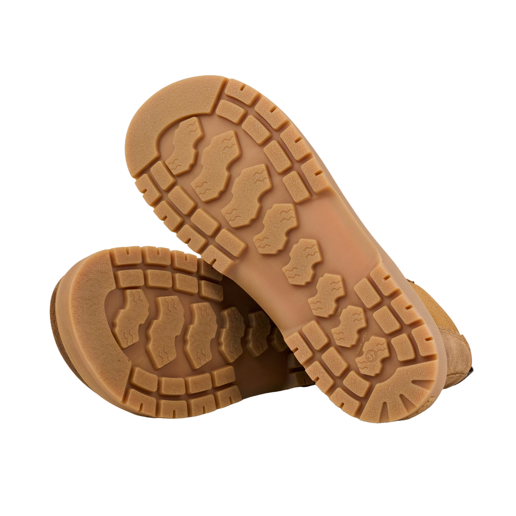 Koel Gavien Suede Felt Dam Cognac – sulan underifrån