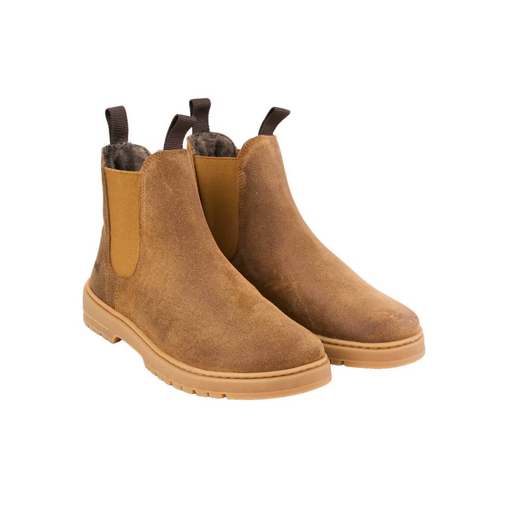 Koel Gavien Suede Felt Dam Cognac – detaljvy