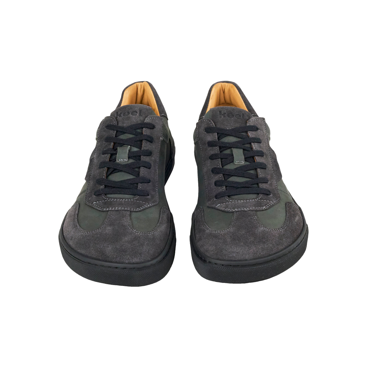 Koel Helio Suede Herr Grey, framifrån