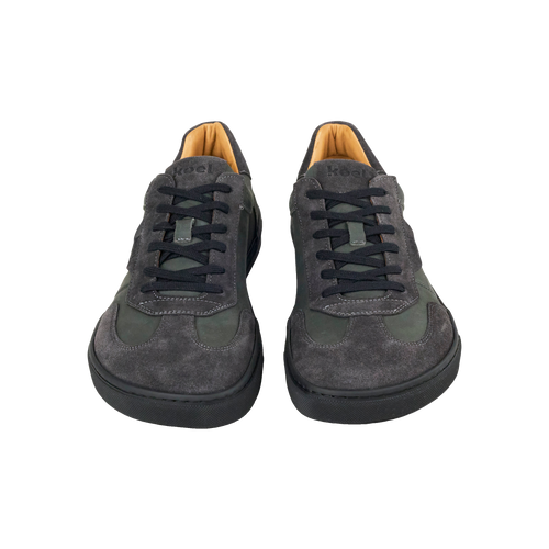 Koel Helio Suede Herr Grey, framifrån