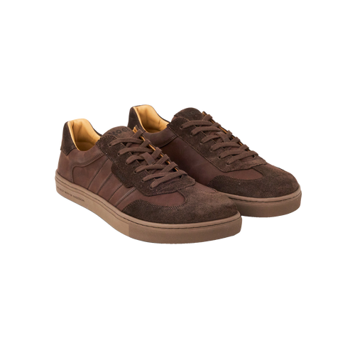 Koel Helio Suede Herr Chocolate, snett framifrån