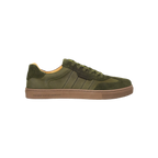 Koel Helio Suede Herr Olive, sedd från sidan