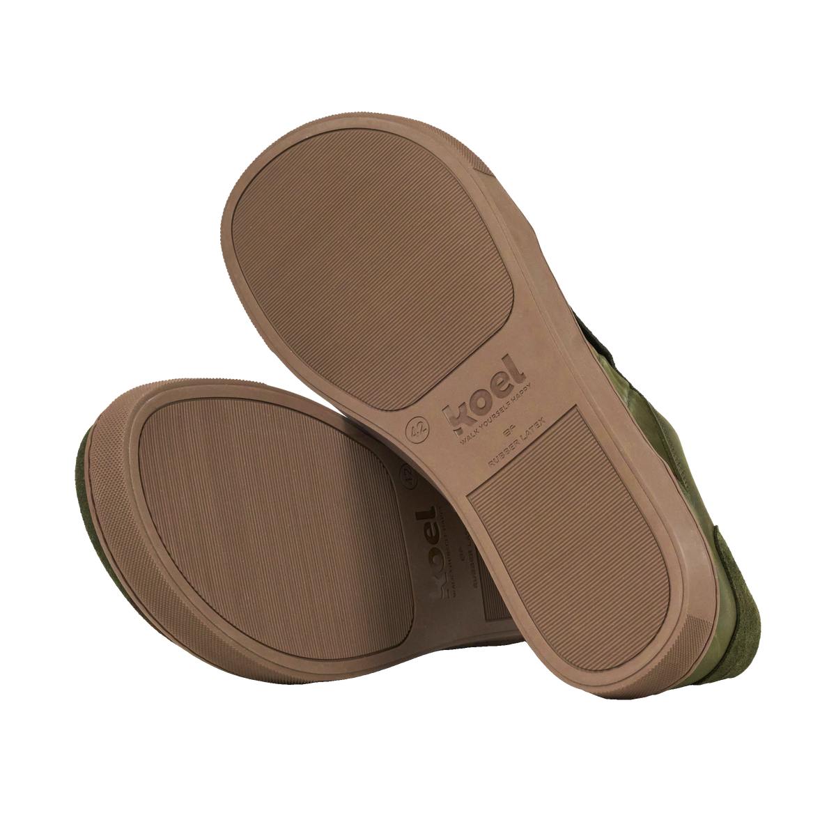 Koel Helio Suede Herr Olive, sulan underifrån