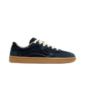 Lejan One Unisex Navy sneaker, sedd från sidan