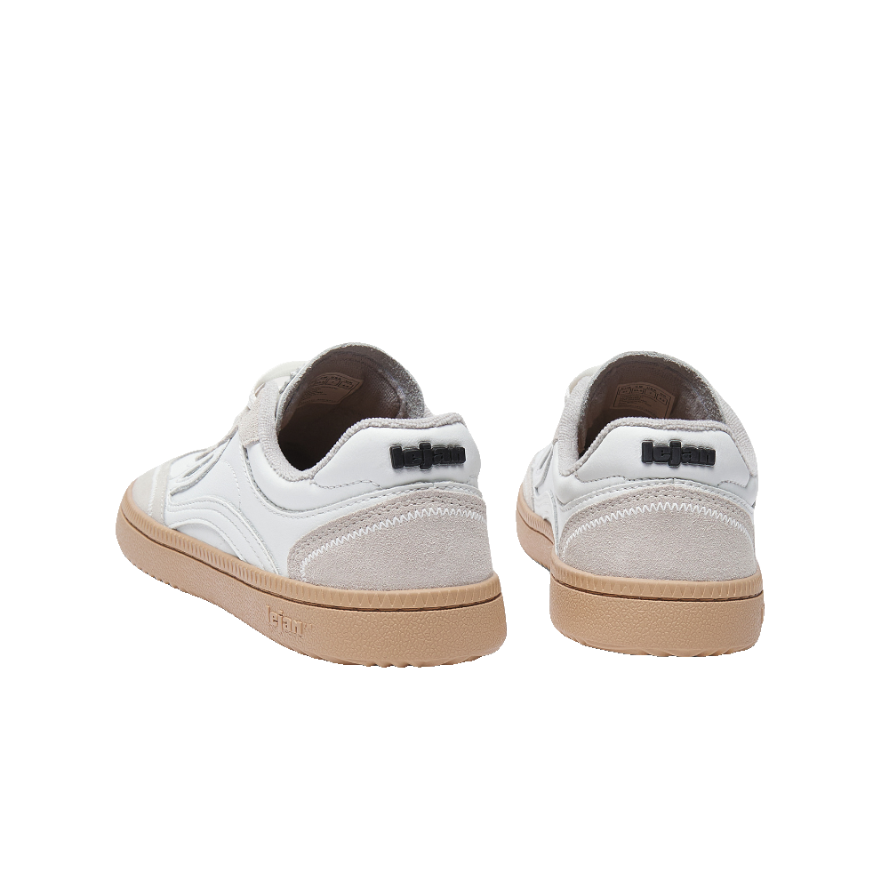 Lejan One Mocka Unisex White sneaker, detaljbild