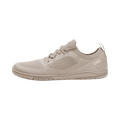 Xero Shoes Nexus Knit Silver Lining – stilren barfotasko i stickad beige mesh med bred tåbox, flexibel yttersula och noll drop för naturlig fotrörelse i vardagen