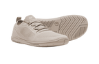 Xero Shoes Nexus Knit Silver Lining – stilren barfotasko i stickad beige mesh med bred tåbox, flexibel yttersula och noll drop för naturlig fotrörelse i vardagen