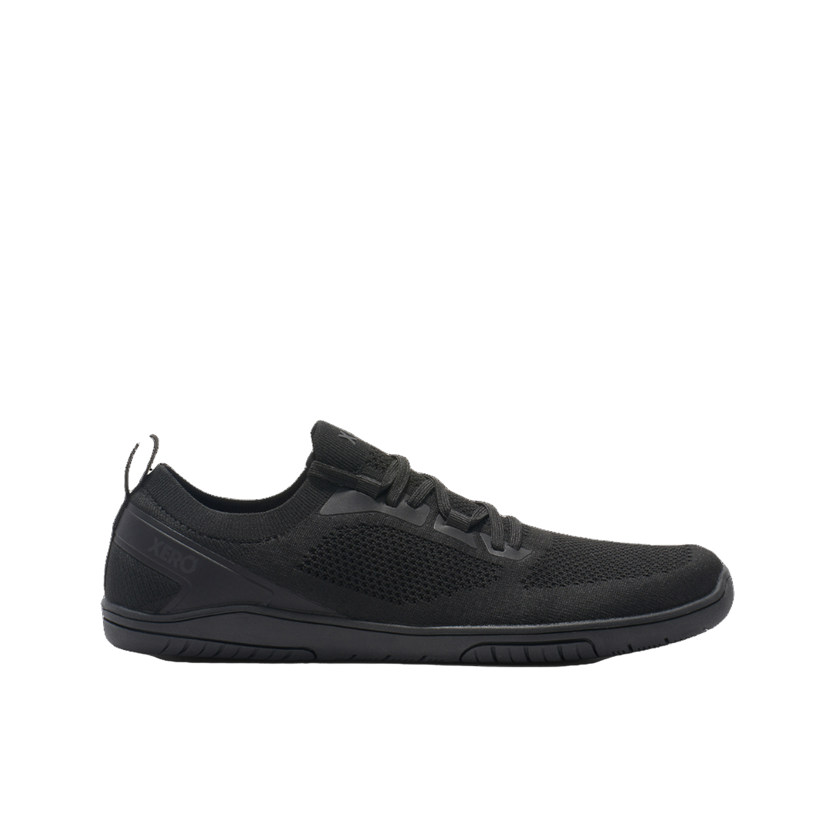 Xero Shoes Nexus Knit Herr Svart träningssko, sedd från sidan