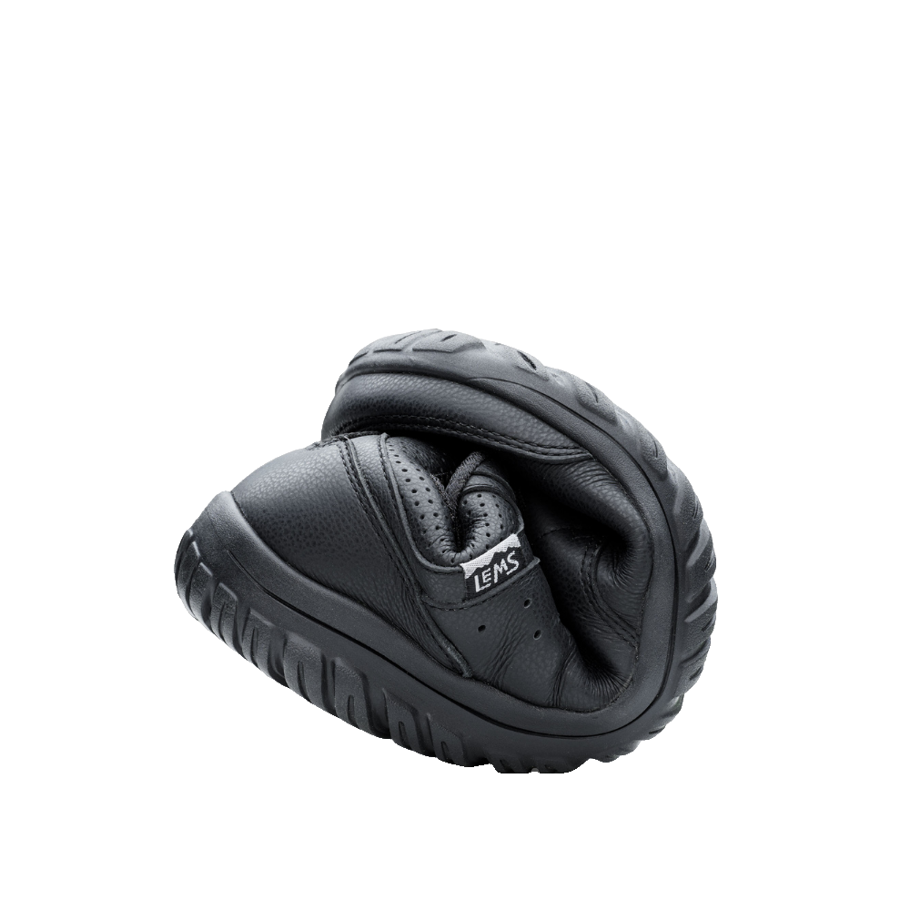 Lems Shoes Primal Zen Leather Ebony