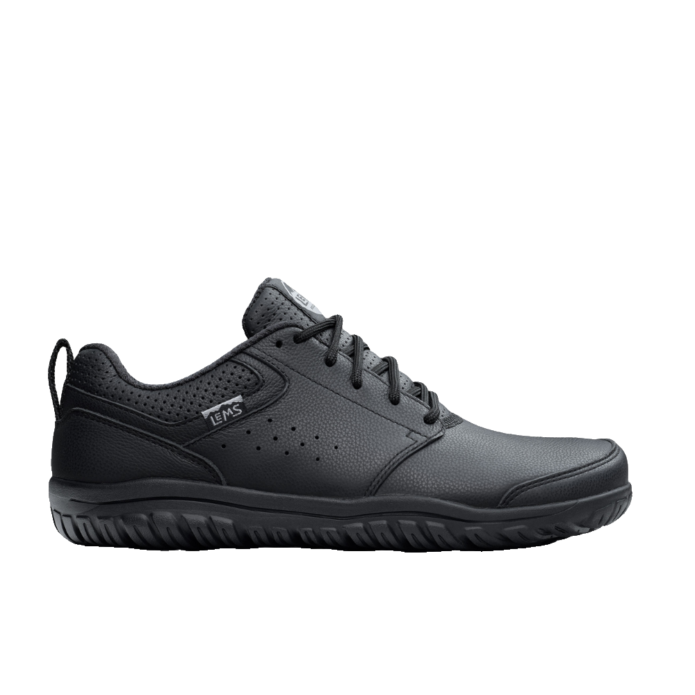 Lems Shoes Primal Zen Leather Ebony
